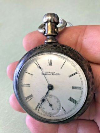 Vintage American Waltham Watch Co.  Pocket Watch Movement 5686681 17 Jewel