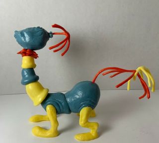 Vintage 1959 REVELL DR SEUSS ZOO Tingo The Noodle Topped Stroodel Figure 4