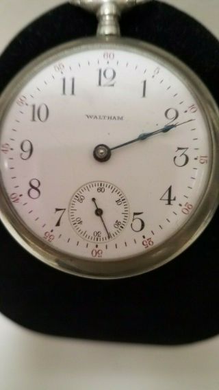 Antique American Waltham WATCH CO Pocket Watch Stem Wind unworking  _ 3 2