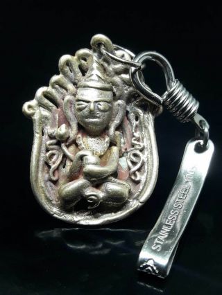 Rare Phra Ngang Voodoo Buddha Thai Laos Khmer Amulet Talisman Lucky Love Charm
