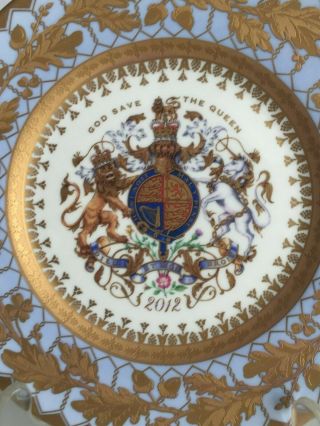 Queen Elizabeth Diamond Jubilee 2012 Buckingham Palace China SIDE TEA PLATE 7 