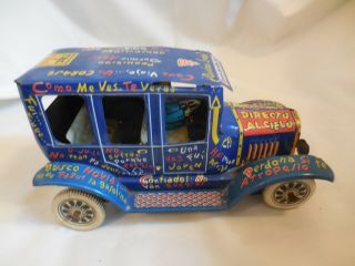 1950 ' S MARX BLUE LITHOGRAPH WIND UP 7 