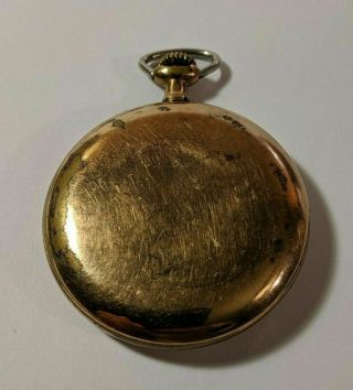 1913 Burlington Special Pocket Watch 16s 19j in 25yr Gold Fill Case 2
