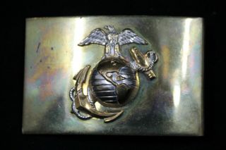 Us Forces Usmc Parade Belt Buckle Officer Marine Corps