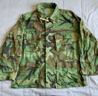 Vintage Military Issued Made In Usa Camouflage Jacket H31