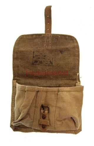 Soviet Russian Army Case 3 grenades Military Pouch Magazin Soldier Uniform USSR 4