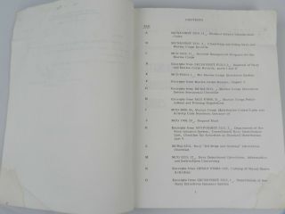 1977 MARINE CORPS INSTITUTE MCI 01.  32e - 2 Student Reference Folder Files 4