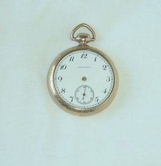 Vintage Hamilton Pocket Watch 17 Jewel 974 Gold Filled Case Only