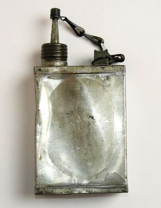 Vintage Russian Soviet Military Oil Can Mg Maxim Oiler Flask Canteen
