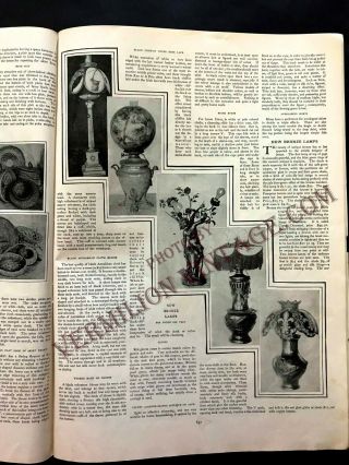 1902 Vogue December 4,  Art Nouveau Gifts and Fashion,  Pattern 147 2