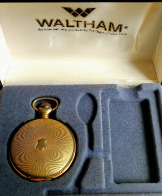 Waltham Pocket Watch Limited Edition 100 Years Of Baseball For Repair