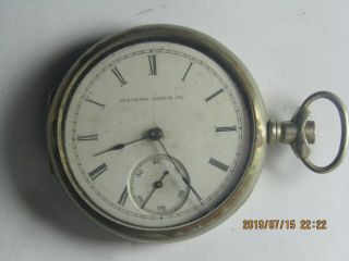 1884 Illinois Pocket Watch Parts 8s 11j Grade 150 For Parts/repair 3