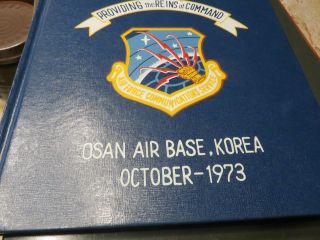 Air Force 2146 Communications Group Osan AB Korea 1973 Yearbook COMM SQUAD BO 3