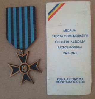 Romania Romanian Medal Order Military Badge 5