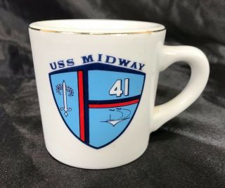 Uss Midway Cv - 41 Coffee Cup