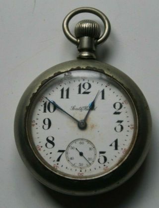 1910 Model 2 South Bend Pocket Watch,  Grade 305,  18s,  15j Serial 626208