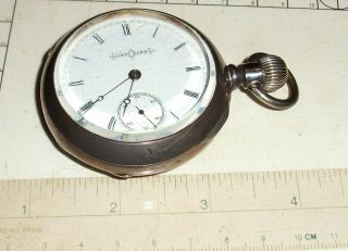 Illinois Sidewinder Antique American Pocket Watch " Sears And Roebuck " - 1901