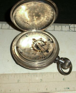 Illinois Sidewinder Antique American Pocket Watch 