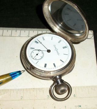 Illinois Sidewinder Antique American Pocket Watch 