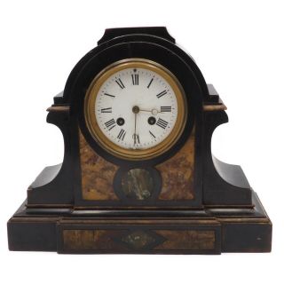 Old Antique Platnauer Frères Paris French Mantel Shelf Pendulum Chiming Clock