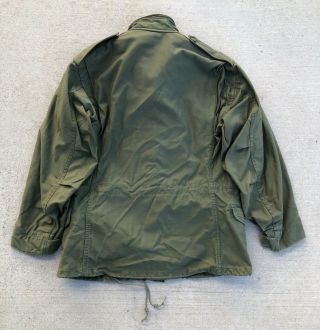 Vintage 80s OG 107 Air Force Cold Weather Field Coat Jacket with Patches 5