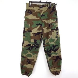 Bdu Pants Army Marine Woodland Camo Trousers Size Small Short