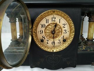 Seth Thomas Adamantine Mantle Clock,  Larkin Model - 1900’s - Bob No Key 2