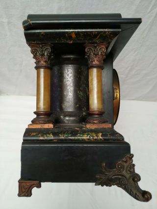 Seth Thomas Adamantine Mantle Clock,  Larkin Model - 1900’s - Bob No Key 6