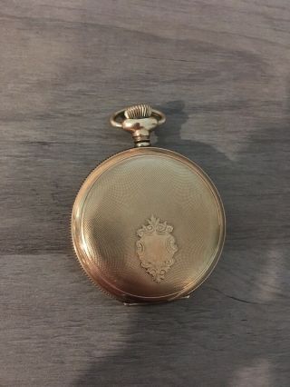 Small Two Tone Waltham Pocket Watch 6s From 1901