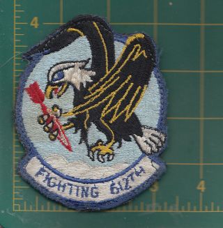 Authentic Air Force Usaf 612th Tactical Fighter Squadron F - 16