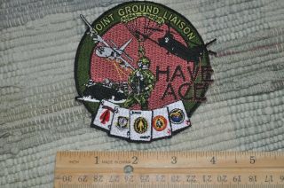 Usaf Joint Ground Liaison Have Ace Patch Afsoc Marsoc Socom Seals Delta Ac - 130