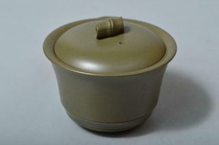T1347: Japanese Tokoname - ware Brown pottery TEA POT Houhin Kyusu Sencha 5