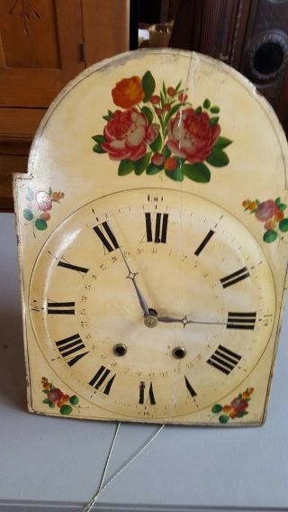 Antique American Tall Case / Grandfather Clock 8 - Day c.  1800 3