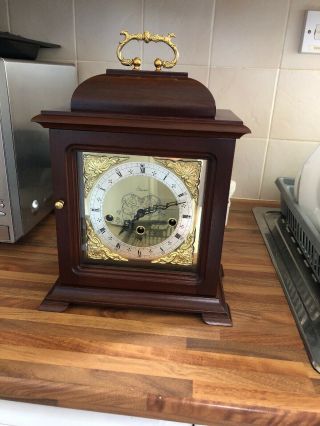James Stewart Of Ireland Mahogany Cased Mantle Clock