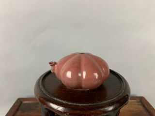 20th C.  Japanese/chinese Pumpkin Water Pot