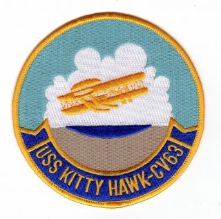 Uss Kitty Hawk Cv - 63 Ec Patch