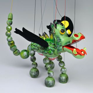 Vintage Pelham Puppet - Mother Dragon - Box
