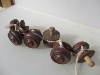 Antique Wooden Dresser Knobs Chest Of Drawer Handles Pulls Hardware Old