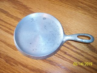 Vintage Wagner Salesman Sample Or Childs Aluminum Griddle 855