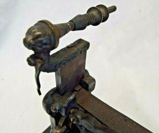 OLD Antique 1860 ' s ENGLAND TYPE SEWING MACHINE CAST IRON Charles Raymond 12