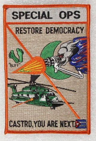 Usaf Air Force Patch: 16th Special Operations Sqdn,  Operations Restore Democracy