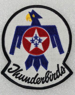 Usaf Air Force Patch: Thunderbirds - Air Demonstration Team (4 ")