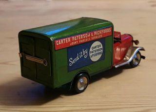 Vintage post war Triang Minic Carter Patterson & Pickfords van truck tinplate 2