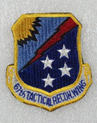 Usaf Air Force Patch: 67th Tactical Recon Wing