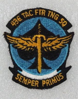 Usaf Air Force Patch: 436th Tactical Fighter Training Squadron