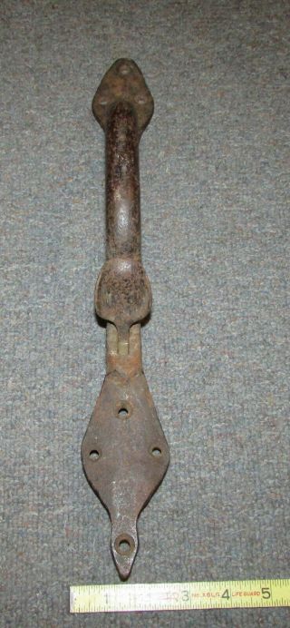 Antique Hand Wrought Iron Door Handle Thumb Latch 17 
