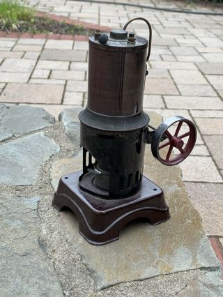 Antique Pre - War German Tin Toy Steam Engine Bing Bavaria