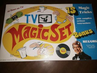 1975 Tv Magic Set Mystery Products Inc Marshall Brodien Tricks