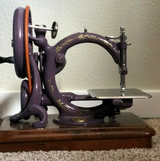 Antique 1875 Hand Crank Willcox Gibbs Sewing Machine.  Pristine