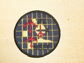 Vintage Usaf U.  S.  Air Force Uniform Patch - Sac Mset